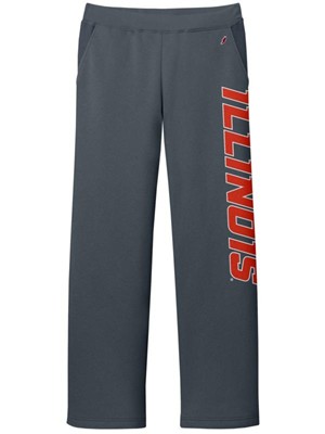 ILLINOIS REVERSE FLEECE PANTS -  springnavy